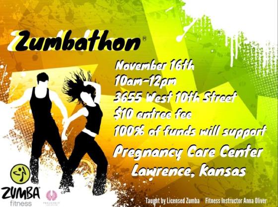 "Zumbathon" is on of PCC's upcoming fundraising events.